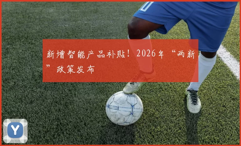 新增智能产品补贴！2026年“两新”政策发布